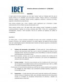 Relatório ibet
