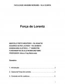 A Força de Lorentz