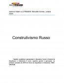 O Construtivismo Russo na Arquitetura