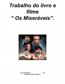 Trabalho do Livro e Filme “Os Miseráveis”