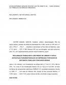 RECLAMAÇÃO TRABALHISTA COM PEDIDO DE LIMINAR E TUTELA ANTECIPADA PARAREINTEGRAÇÃO DE EMPREGADO PORTADOR DE DE!ICIENCIA CUMULADO COM DANOS MORAIS