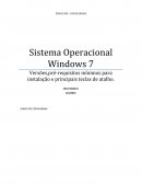 O Sistema Operacional Windows 7