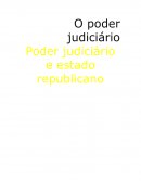 O Poder Judiciário