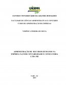 ADMINISTRAÇÃO DE RECURSOS HUMANOS NA EMPRESA XAVIER CONTABILIDADE E CONSULTORIA LTDA ME