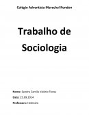 Os Tipos de Sociedade em Relação á Saúde Social