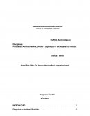 Processos Administrativos, Direito e Legislação e Tecnologias de Gestão