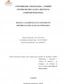 DIDÁTICA ALFABETIZAÇÃO E LETRAMENTO HISTÓRIA DA EDUCAÇÃO E DA PEDAGOGIA