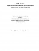 ÉTICA E RELAÇÕES HUMANAS NO TRABALHO DESENVOLVIMENTO PESSOAL E PROFISSIONAL