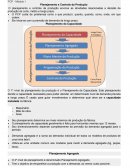 O Planejamento e Controle da Produção