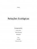 Biologia Relações Ecológicas
