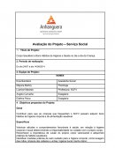 Avaliação Projeto de Pesquisa