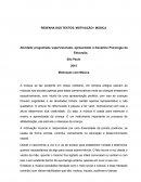 RESENHA DOS TEXTOS: MOTIVAÇÃO / MÚSICA