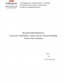 Teoria da Contabilidade, Ciências Sociais e Responsabilidade Social e Meio Ambiente