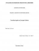 Transformação de Energia eletrica