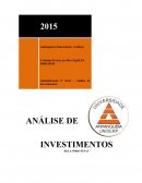 ATPS Analise de Investimentos