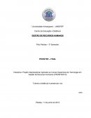 Projeto Interdisciplinar Aplicado ao Cursos Superiores de Tecnologia em Gestão de Recursos Humanos (PROINTER III)