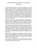 A crise econômica de 2008 e o impacto na exportação de trigo