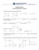 Os Exercicios Funções