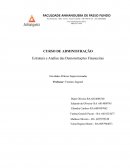 CURSO DE ADMINISTRAÇÃO Estrutura e Análise das Demonstrações Financeiras ATPS NATURA S/A