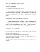 PLANO DE MARKETING 3.1 PESQUISA DE MERCADO (CONCORRENCIA)