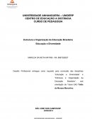 Estrutura e Organização da Educação Brasileira Educação e Diversidade