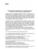 MODELO BÁSICO DE CONTRATO SOCIAL - SOCIEDADE LIMITADA CONTRATO DE CONSTITUIÇÃO - SOCIEDADE LIMITADA