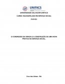 O CONGRESSO DA VIRADA E A CONSTRUÇÃO DE UMA NOVA PRÁTICA NO SERVIÇO SOCIAL.