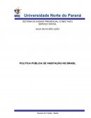 POLITICA PÚBLICA DE HABITAÇÃO NO BRASIL