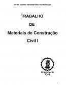 Materiais de construção civil