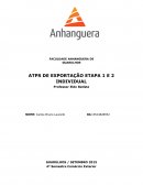 ATPS ETAPA 1 Exportação