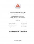 A Matemática Aplicada