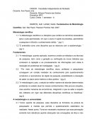 Fundamentos da metologia cientifica