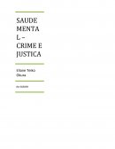 SAUDE MENTAL CRIME E JUSTICA