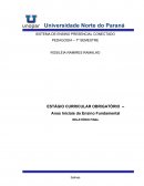 ESTÁGIO CURRICULAR OBRIGATÓRIO - Anos Iniciais do Ensino Fundamental