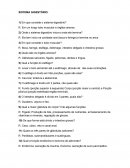 QUESTIONÁRIO RELACIONADO AO SISTEMA DIGESTÓRIO, URINÁRIO, GENITAL MASCULINO, GENITAL FEMININO, ENDÓCRINO, RESPIRATÓRIO E CIRCULATÓRIO/CORAÇÃO.