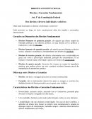 Artigo 5° Direito Constitucional