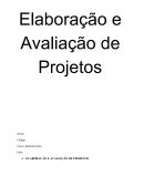 Elaboração de projetos