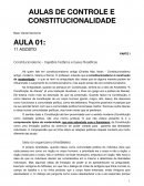 Aula de Controle e constitucionalidade