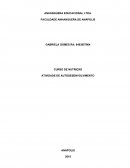 CURSO DE NUTRIÇÃO ATIVIDADE DE AUTODESENVOLVIMENTO