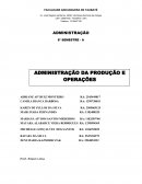 Atps de administração da produção