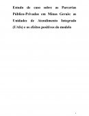 Estudo de caso sobre as Parcerias Público-Privadas em Minas Gerais: as Unidades de Atendimento Integrado (UAIs) e os efeitos positivos do modelo