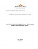 A Organização Social no Brasil; Antropologia Aplicada ao Serviço Social; Direito e Legislação.