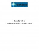 Resenha Crítcima sobre Direito civil sucessões