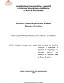 Estrutura e Organização da Educação Brasileira Educação e Diversidade