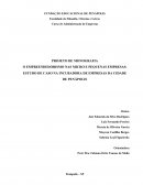 O EMPREENDEDORISMO NAS MICRO E PEQUENAS EMPRESAS: ESTUDO DE CASO NA INCUBADORA DE EMPRESAS DA CIDADE DE PENÁPOLIS