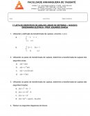 Exercícios de Análise Linear