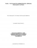 A Importância da interdisciplinaridade na Educação Ambiental