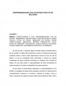 RESPONSABILIDADE CIVIL POR ATO DE MULTIDÃO - 2 JULGADOS COMENTADOS