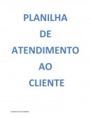 Atendimento ao cliente