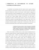 A IMPORTANCIA CONTABILIDADE NO CENARIO INTERNACIONAL